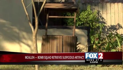 Bomb Squad investigating suspicious device in McAllen