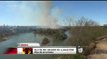Isla en Río Grande en llamas por más de 20 horas