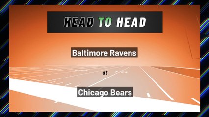 Baltimore Ravens at Chicago Bears: Moneyline