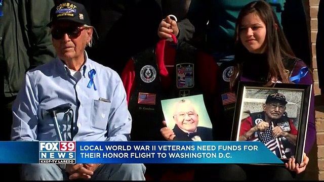 Laredo Veterans prepare for Honor Flight to Washington D.C.