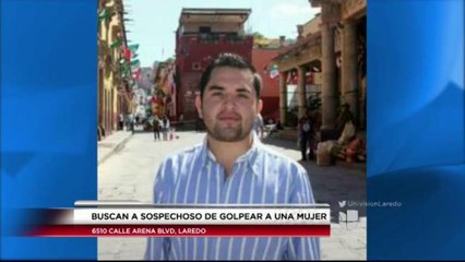Buscan a Sospechoso de Golpear a una Mujer