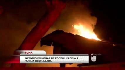 Incendio en Foothills.