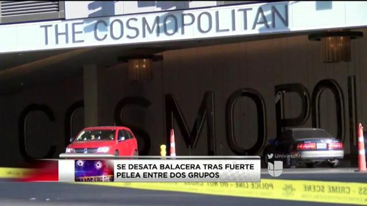 Tiroteo Fatal cerca de Hotel Cosmopolitan en el Strip de Las Vegas
