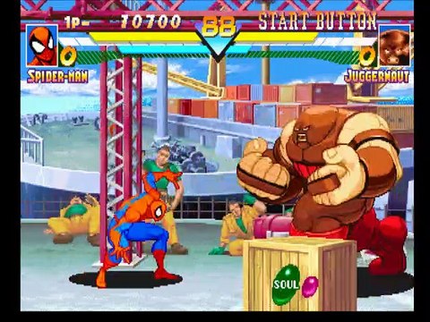 Marvel Super Heroes online multiplayer - psx