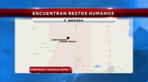 Encuentran restos humanos en C. Brooks