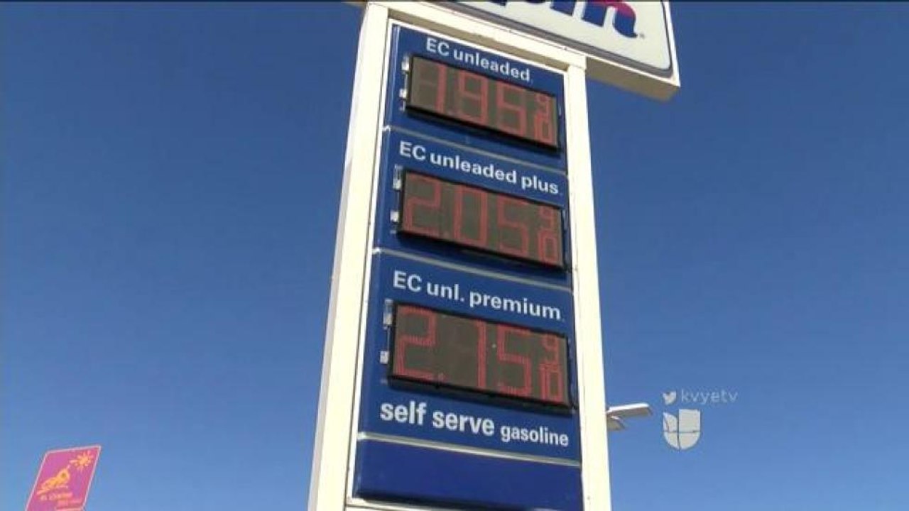 Precio record de la gasolina.