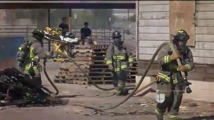 Entrenamiento de bomberos