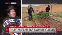 La Paz: Declaran desastre natural en Laja por tornado que dejó un muerto y 28 familias afectadas
