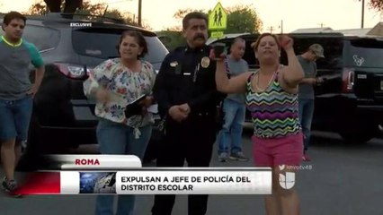 Expulsan al jefe de policía del distrito escolar en Roma