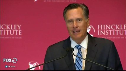 Mitt Romney Takes Aim At Trump