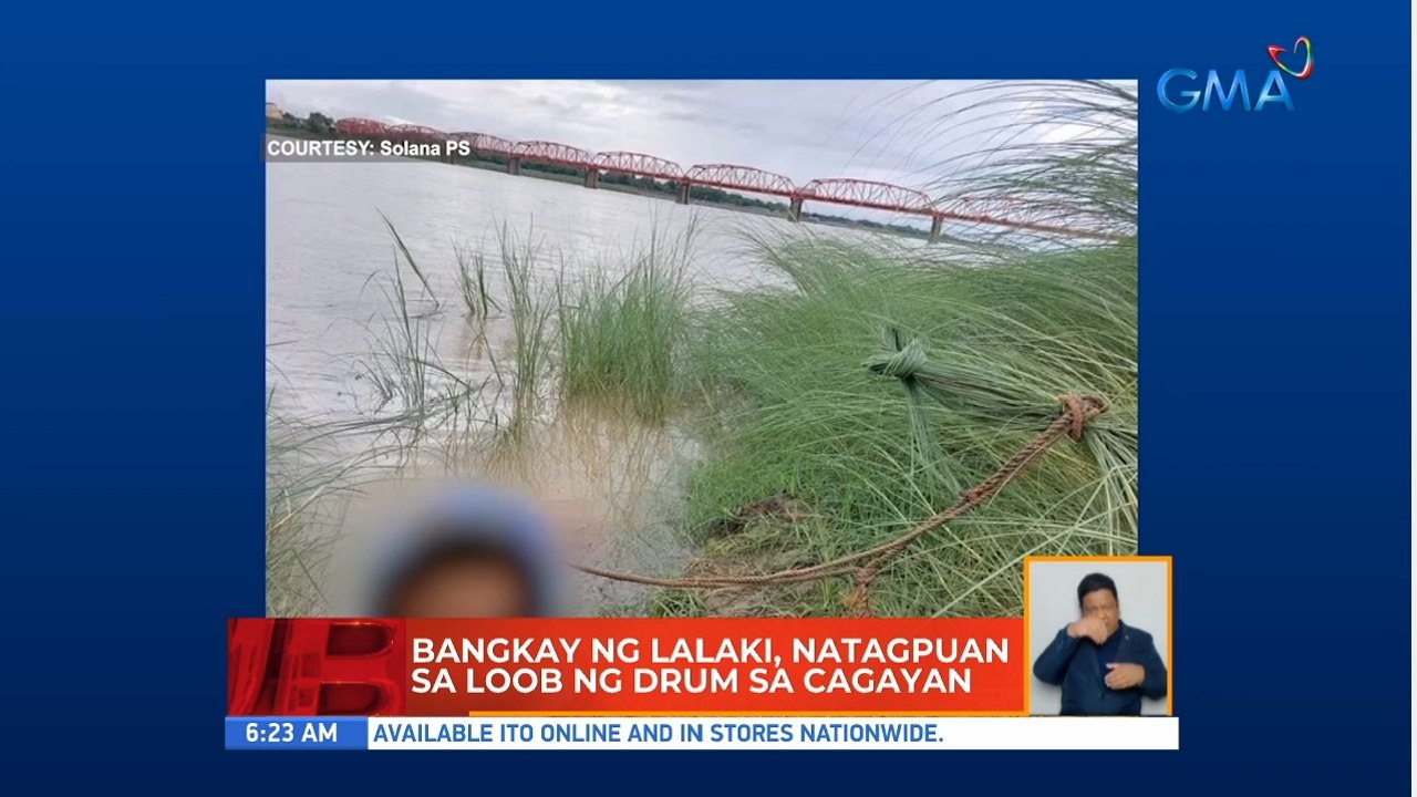 Bangkay ng lalaki, natagpuan sa loob ng drum sa Cagayan | UB