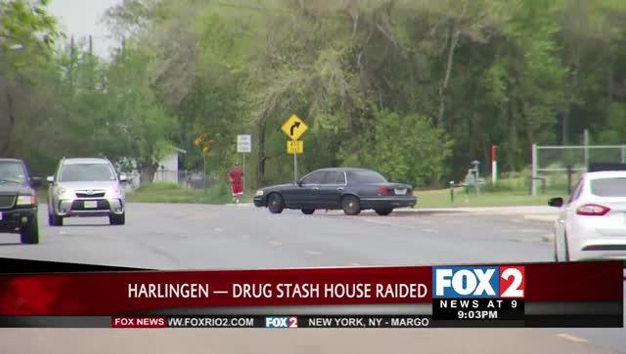 Narcotics, Cash and Firearms Seized from Harlingen Home