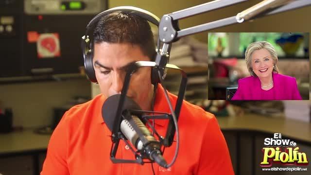 Hillary Clinton Le Promete luchar por Reforma Migratoria a Piolín