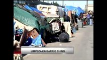 Limpieza de barrio chino en Salinas