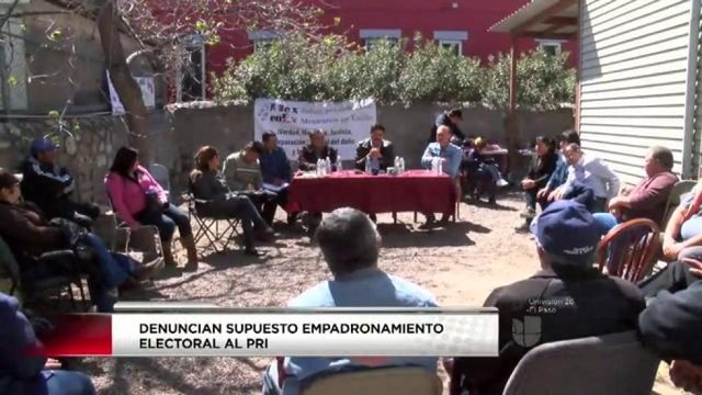 Denuncian presunto empadadronamiento de desaparecidos y fallecidos en las filas del PRI