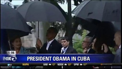 PRESIDENT OBAMA TOURS CUBA