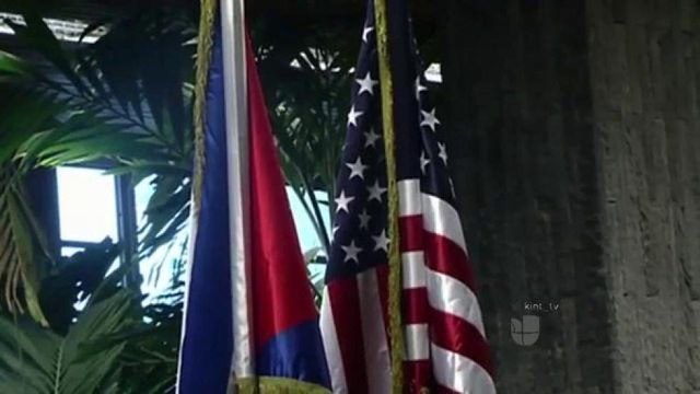 Cubanos en El Paso reaccionan ante la vista del presidente Barack Obama a la isla de Cuba