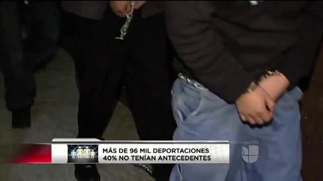 Inmigrantes deportados sin antecedentes penales