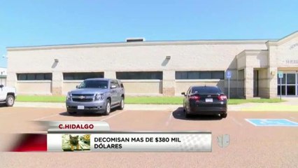 Decomisan más de $380 mil Dólares en efectivo