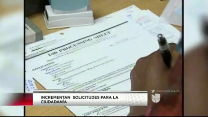 Aumentan las Solicitudes para Trámites de Ciudadanía en Laredo