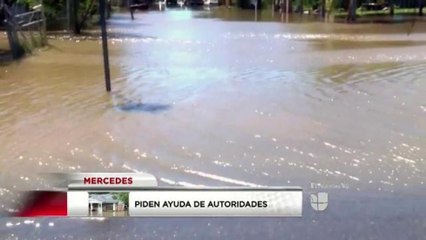 En Mercedes piden ayuda de autoridades con problema de inundación