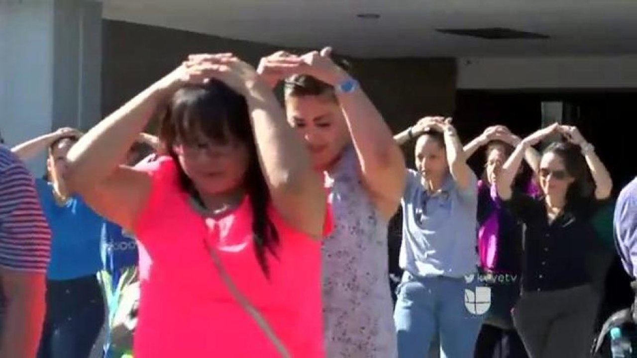 Simulacro de terremoto.