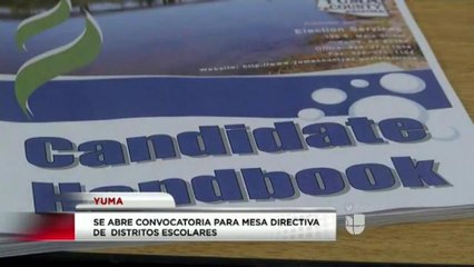 Convocatoria para registro de candidatos.