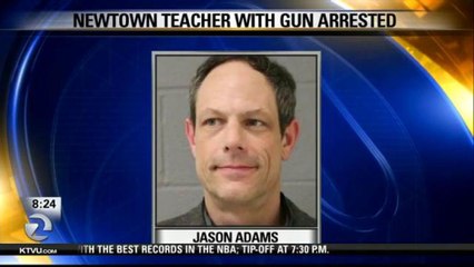 MIDDLE SCHOOL TEACHER BRINGS GUN TO SCHOOL