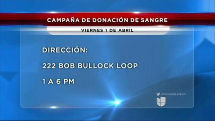 Campaña de Donación de Sangre