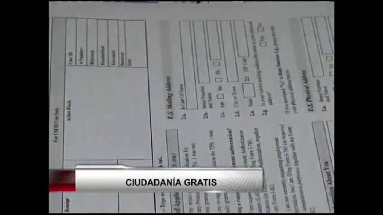 UFW llena solicitud de ciudadanía gratis