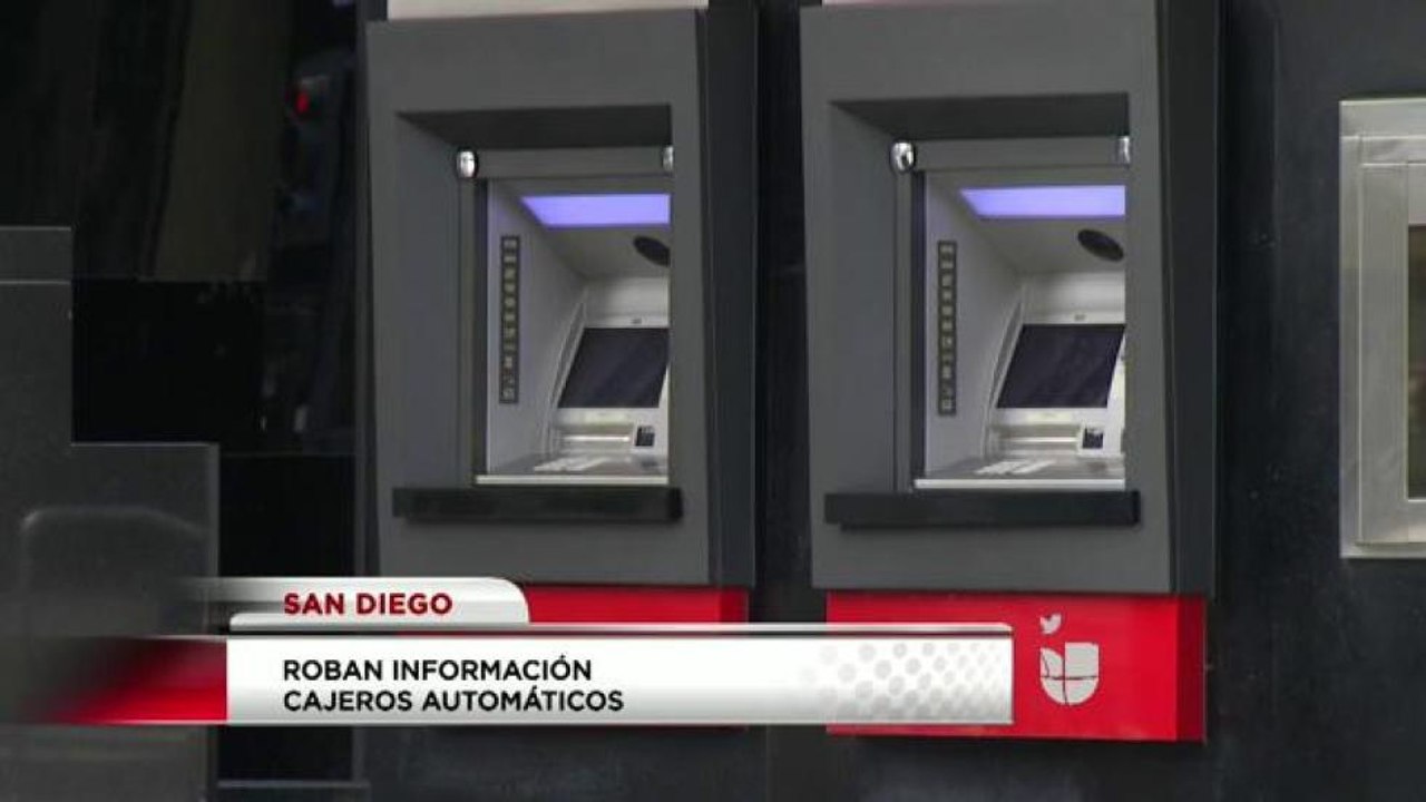 Roban información en cajeros automáticos
