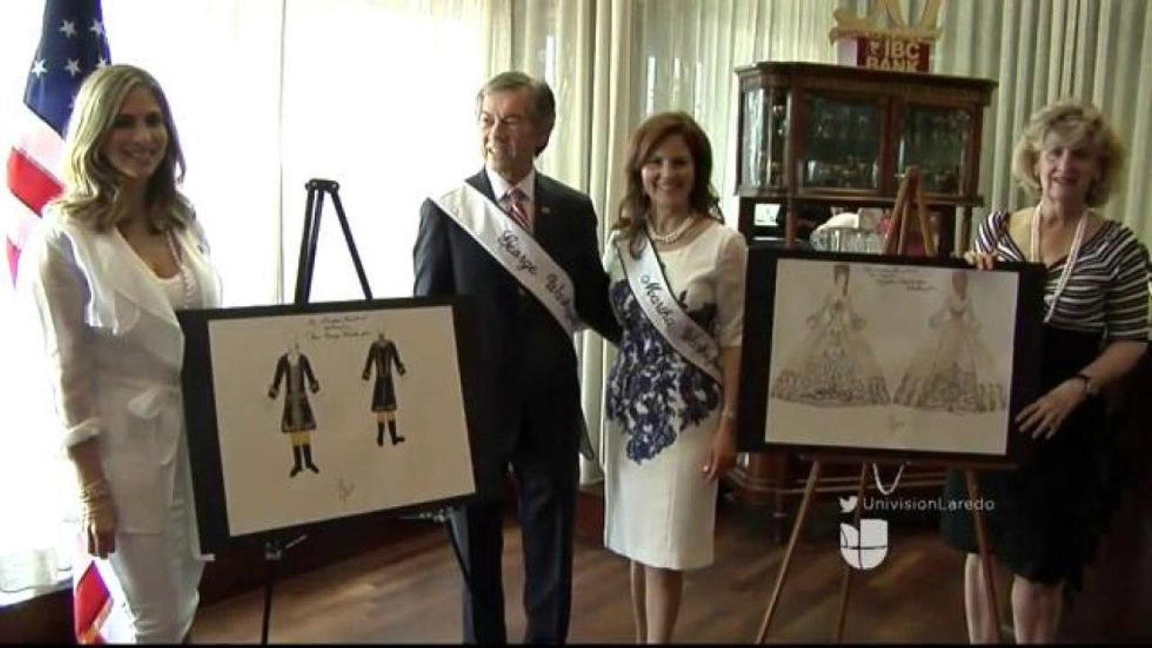 Presentan a Martha y George Washington