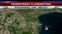 Encuentran más restos en cementerio clandestino en Matamoros.