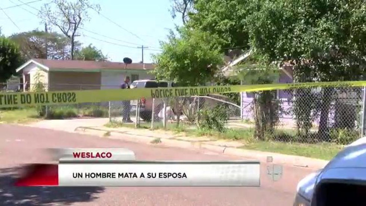 Hombre mata a su esposa