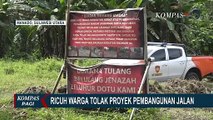 Keberatan Makam Keluarga Dibongkar, Warga Blokade Jalan Tolak Pembangunan Jalan di Manado
