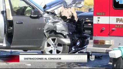 Conductores Distraídos son la Causa Número Uno de los Accidentes Vehículares