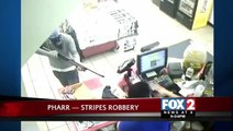 Suspect Armed with Rifle Robs Stripes Convenience Store