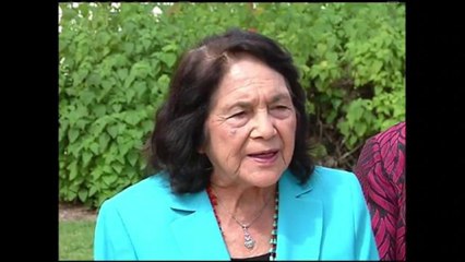 Dolores Huerta visita Salinas