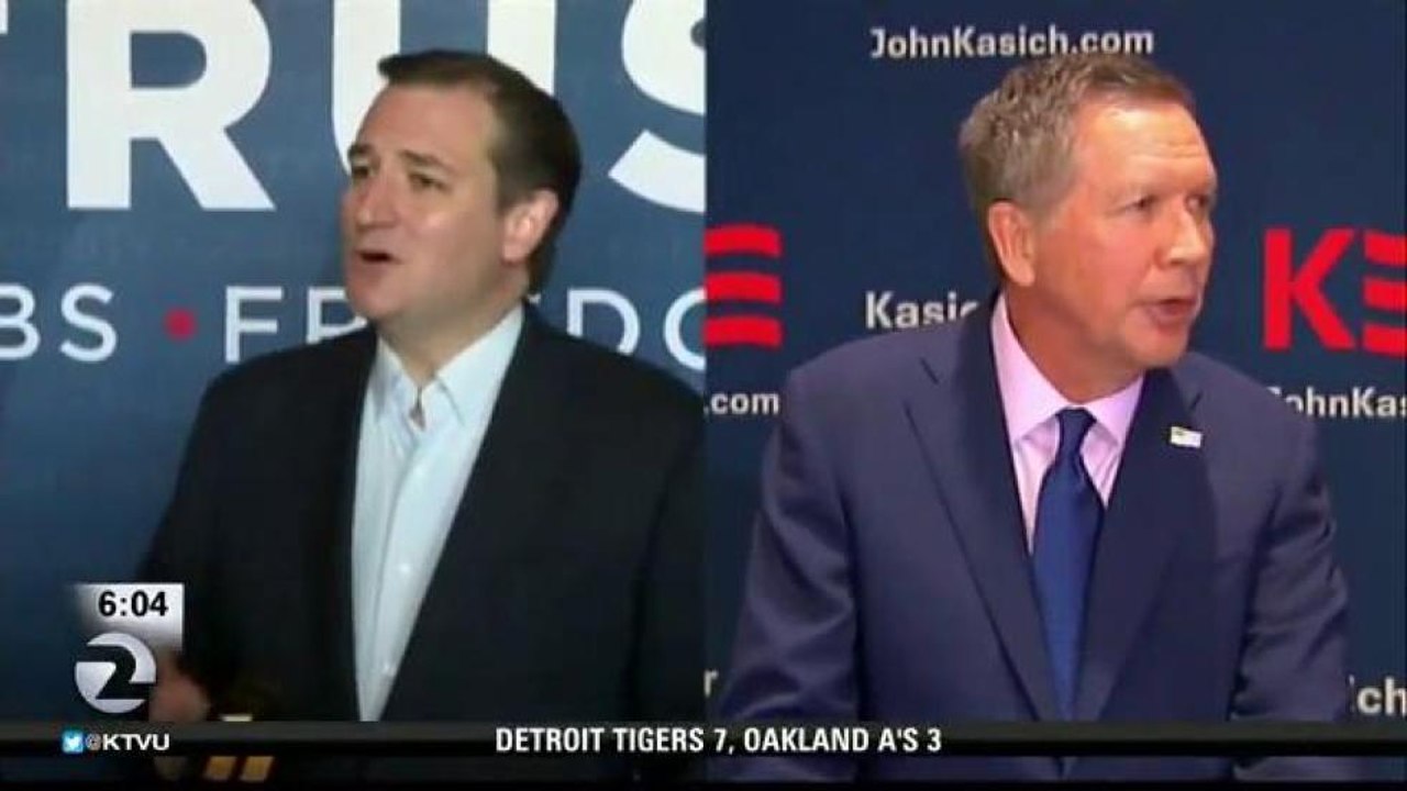 Cruz - Kasich Alliance Has Weak Start, Democrats Prepare For Primaries