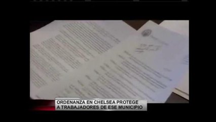 Ordenanza protegerá a trabajadores en Chelsea