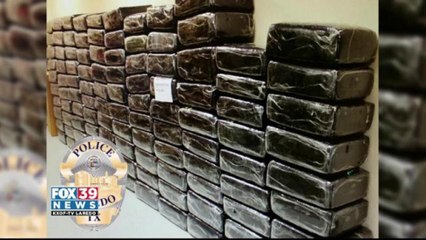 108 bags of marijuana confiscated