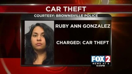 Woman in hit-and-run arrested for car theft