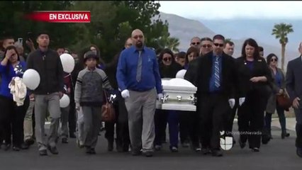 Familiares y Amigos de Jonathan López le dan el último adiós