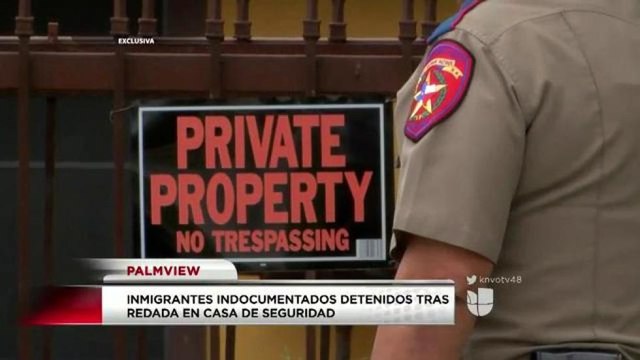 Inmigrantes indocumentados detenidos tras redada en casa de seguridad