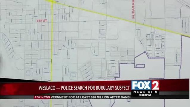 Weslaco Police Searching for Suspect after Several Car Burglaries