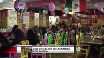 Grupo de mujeres celebran el día de las madres