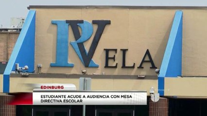 Estudiante acude a audiencia con mesa directiva escolar