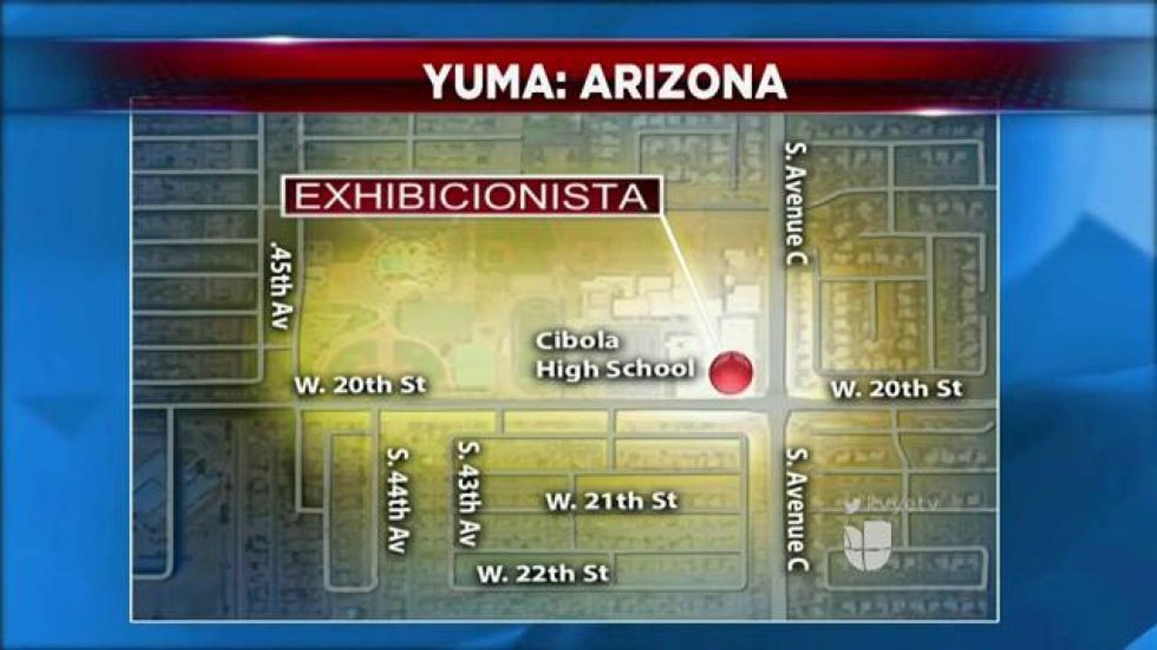 Buscan a exhibicionista.