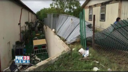 Driver loses control ending inside a property