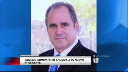 Anuncian al Nuevo Presidente del Colegio Comunitario de Laredo
